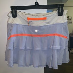 lululemon lilac tennis skirt!